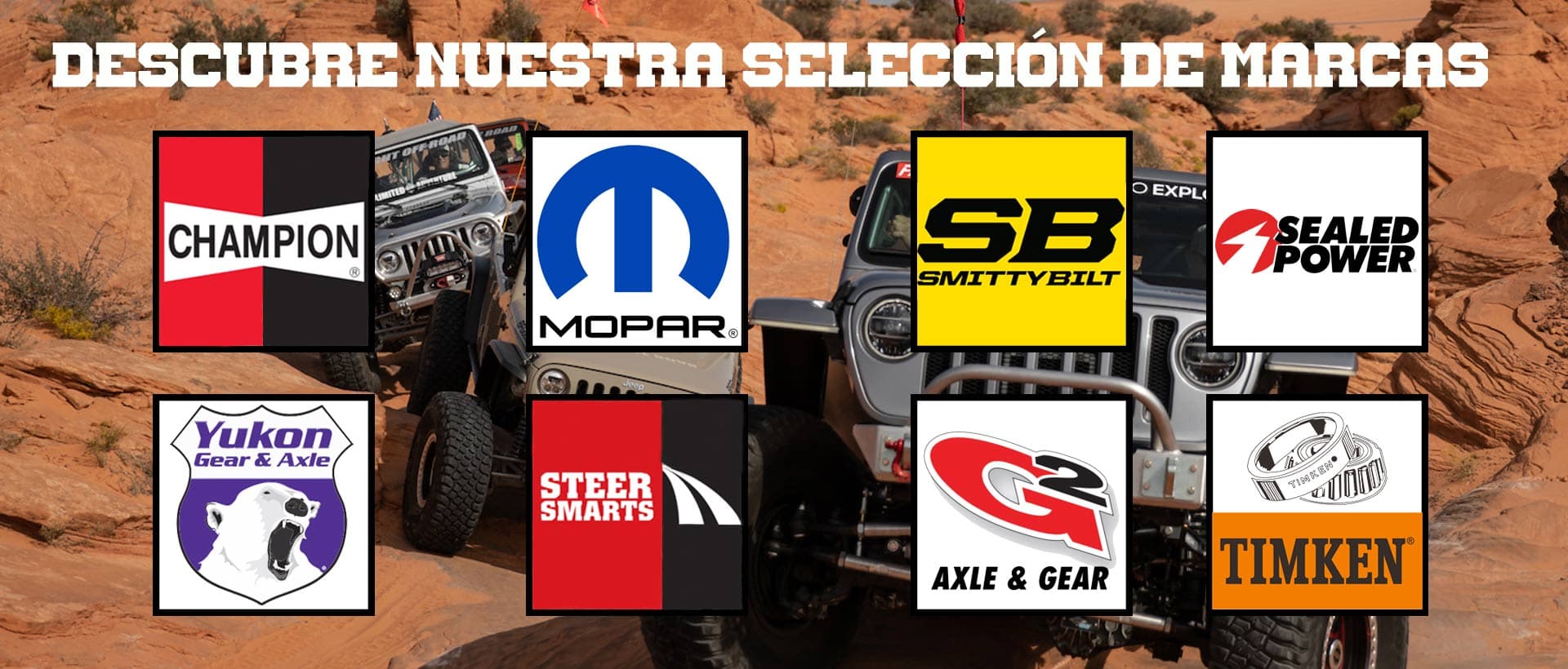 Descubre nuestra selección de marcas